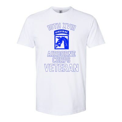 18th XVIII Airborne Corps Veteran Fathers Day Veterans Day Softstyle CVC T-Shirt