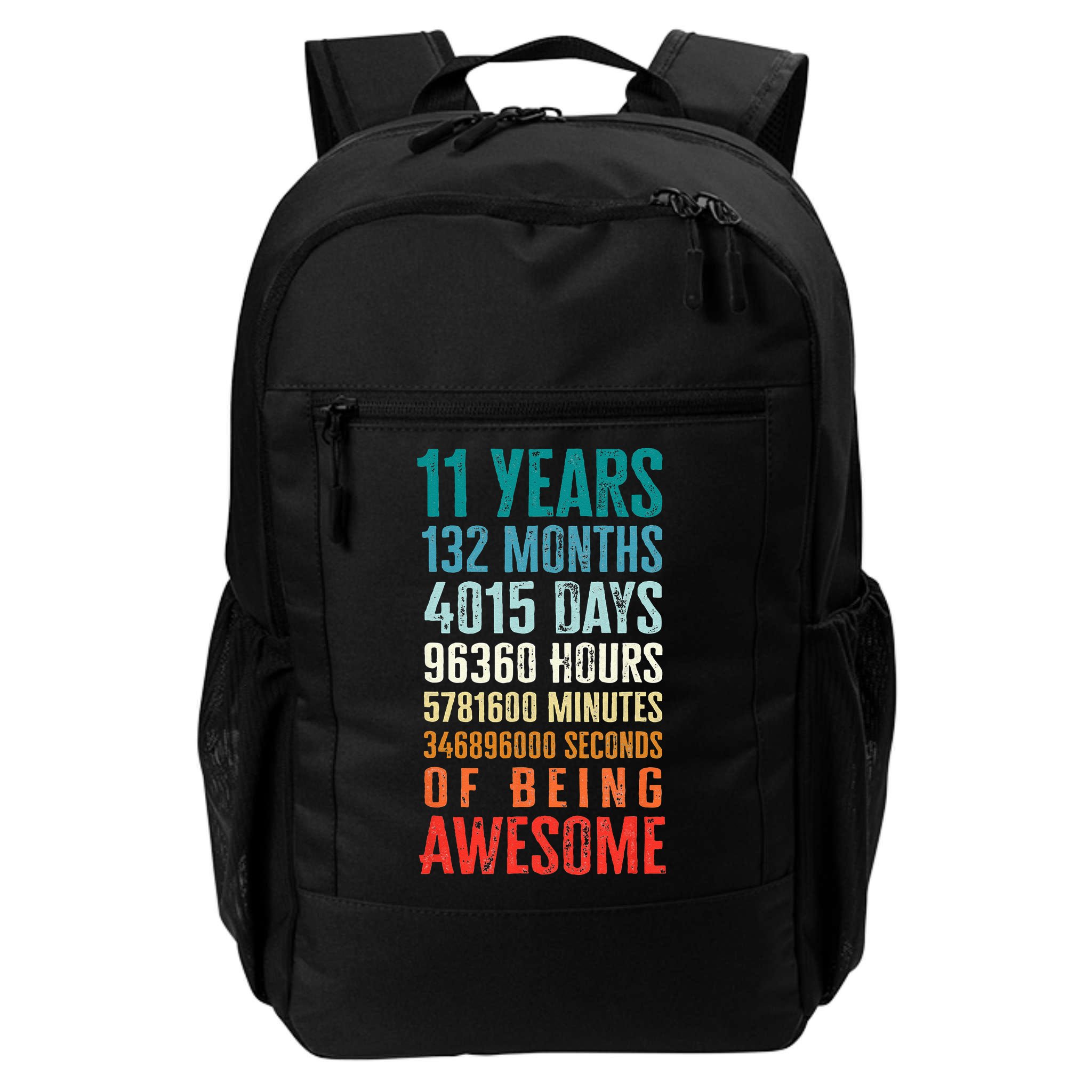 11 Years 132 Months Of Being Awesome 11th Birthday Gifts Backpack