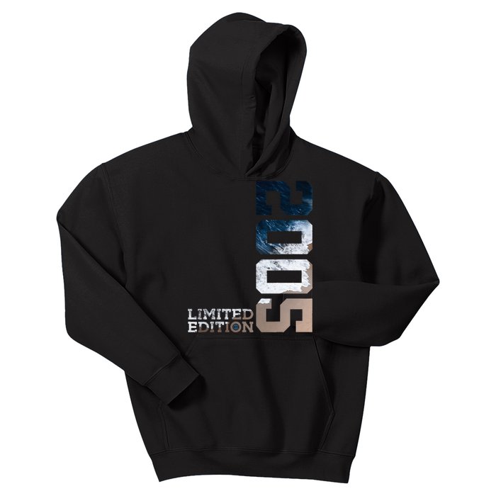 18 Years 18th Birthday Limited Edition 2005 Kids Hoodie