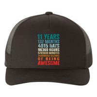 11 Years 132 Months Of Being Awesome 11th Birthday Gifts Yupoong Adult 5-Panel Trucker Hat