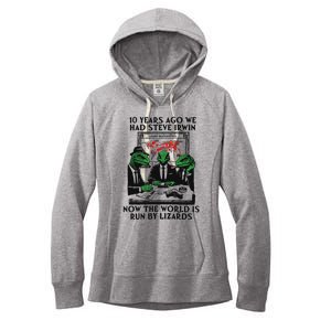 10 Years Ago We Had Steve Irwin Women's Fleece Hoodie