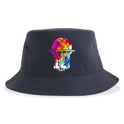 10 Years Basketball 10th Birthday Sustainable Bucket Hat