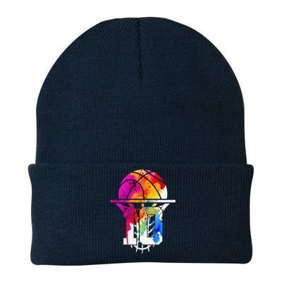 10 Years Basketball 10th Birthday Knit Cap Winter Beanie