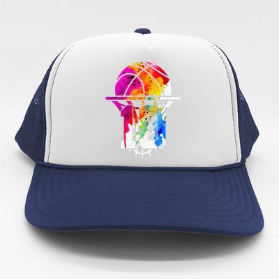 10 Years Basketball 10th Birthday Trucker Hat