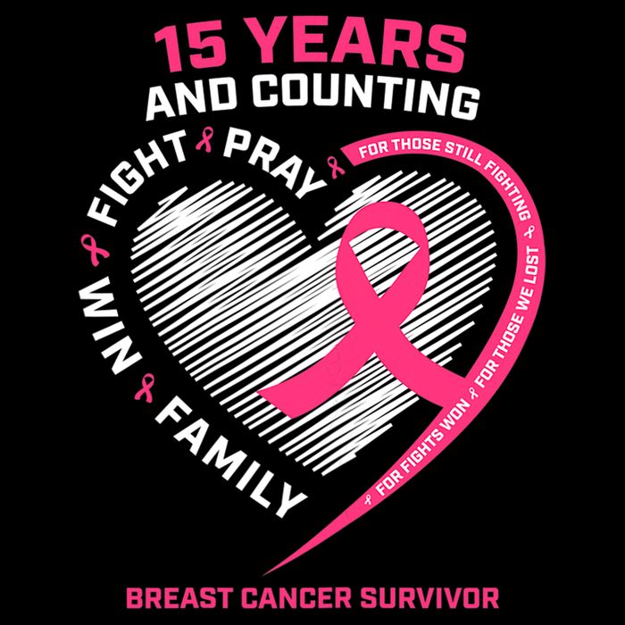 15 Years Cancer Free Gifts 15 Year Breast Cancer Survivor Impact Tech Backpack