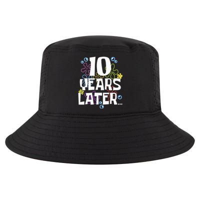 10 Years Later Ten 10 Year Old Birthday Cool Comfort Performance Bucket Hat