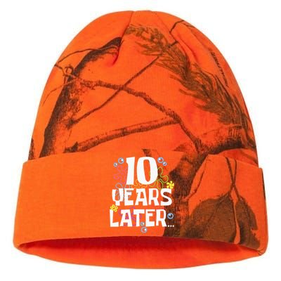 10 Years Later Ten 10 Year Old Birthday Kati Licensed 12" Camo Beanie