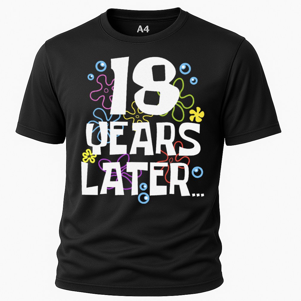 18 Years Later Eighteen 18 Year Old Birthday Gift Cooling Performance Crew T-Shirt