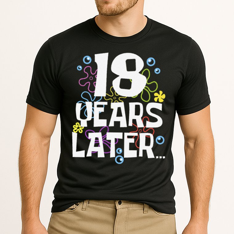 18 Years Later Eighteen 18 Year Old Birthday Gift Cooling Performance Crew T-Shirt