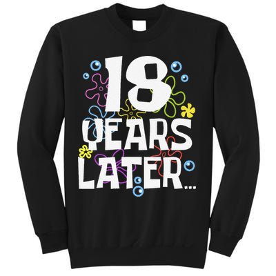 18 Years Later Eighteen 18 Year Old Birthday Gift Sweatshirt