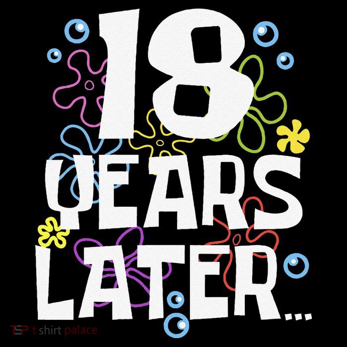 18 Years Later Eighteen 18 Year Old Birthday Gift Tall T-Shirt