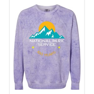 100 Years National Parks Service Environment Nature Colorblast Crewneck Sweatshirt