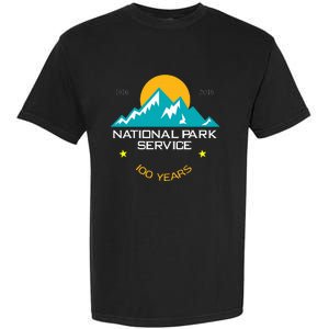 100 Years National Parks Service Environment Nature Garment-Dyed Heavyweight T-Shirt