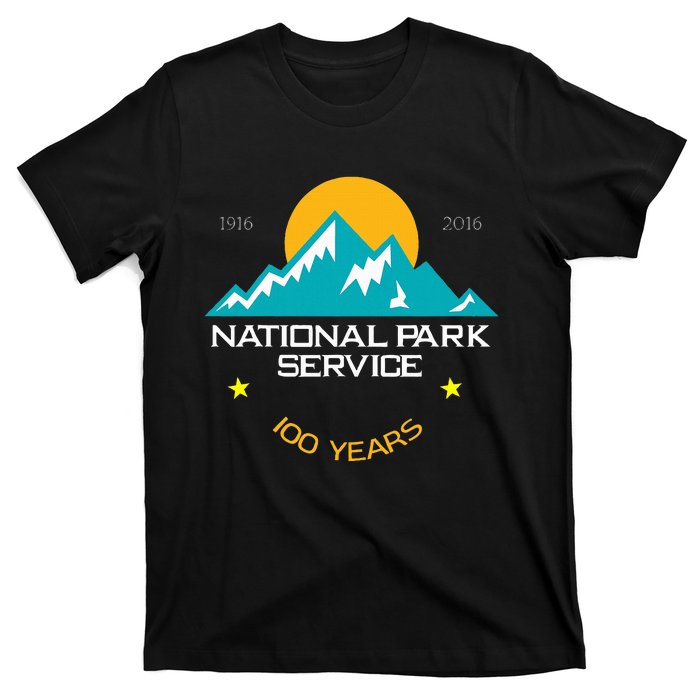 100 Years National Parks Service Environment Nature T-Shirt