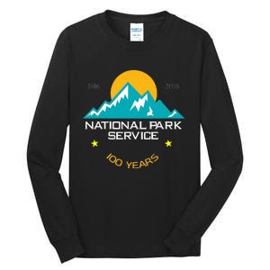 100 Years National Parks Service Environment Nature Tall Long Sleeve T-Shirt