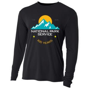 100 Years National Parks Service Environment Nature Cooling Performance Long Sleeve Crew