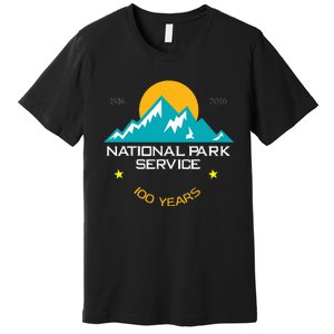 100 Years National Parks Service Environment Nature Premium T-Shirt