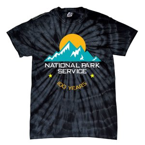 100 Years National Parks Service Environment Nature Tie-Dye T-Shirt