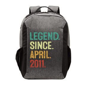 12 Years Old Legend Since April 2011 12th Birthday Vector Backpack