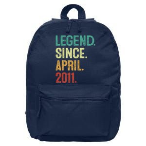 12 Years Old Legend Since April 2011 12th Birthday 16 in Basic Backpack