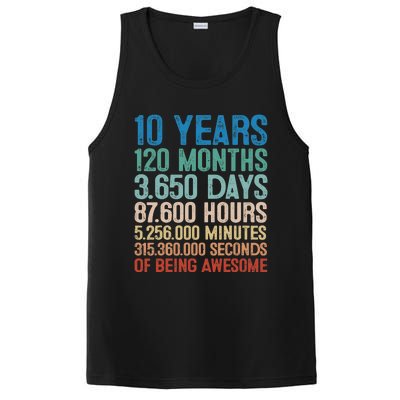 10 Year Old Gift Decorations 10th Bday Awesome 2013 Birthday PosiCharge Competitor Tank