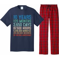 10 Year Old Gift Decorations 10th Bday Awesome 2013 Birthday Pajama Set