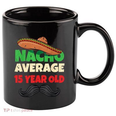 15 Year Old Outfit Fifteenth Present Boy 15th Birthday 11oz C Handle Ceramic Mug