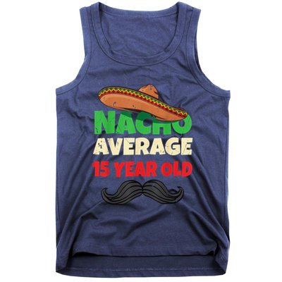15 Year Old Outfit Fifteenth Present Boy 15th Birthday Tank Top