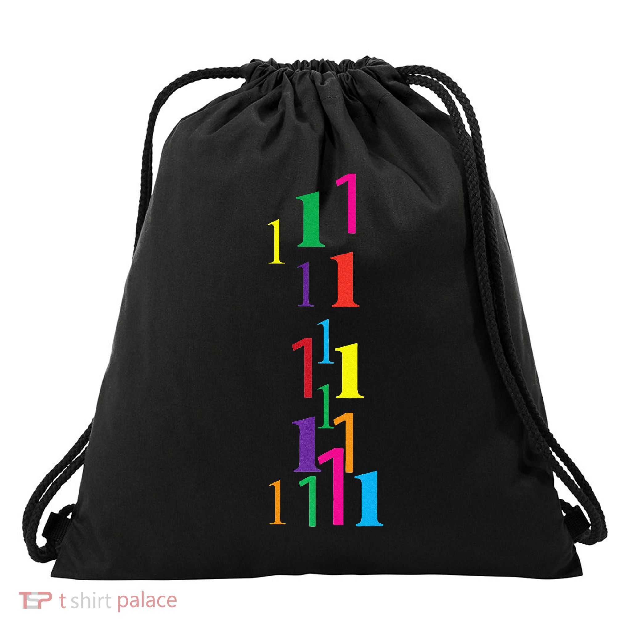 1 Year Old Birthday 1st BDay Number 1 Drawstring Bag
