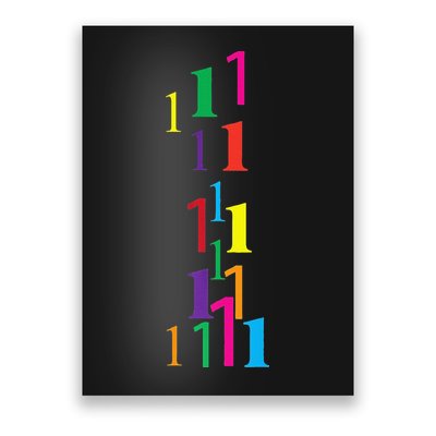 1 Year Old Birthday 1st BDay Number 1 Poster