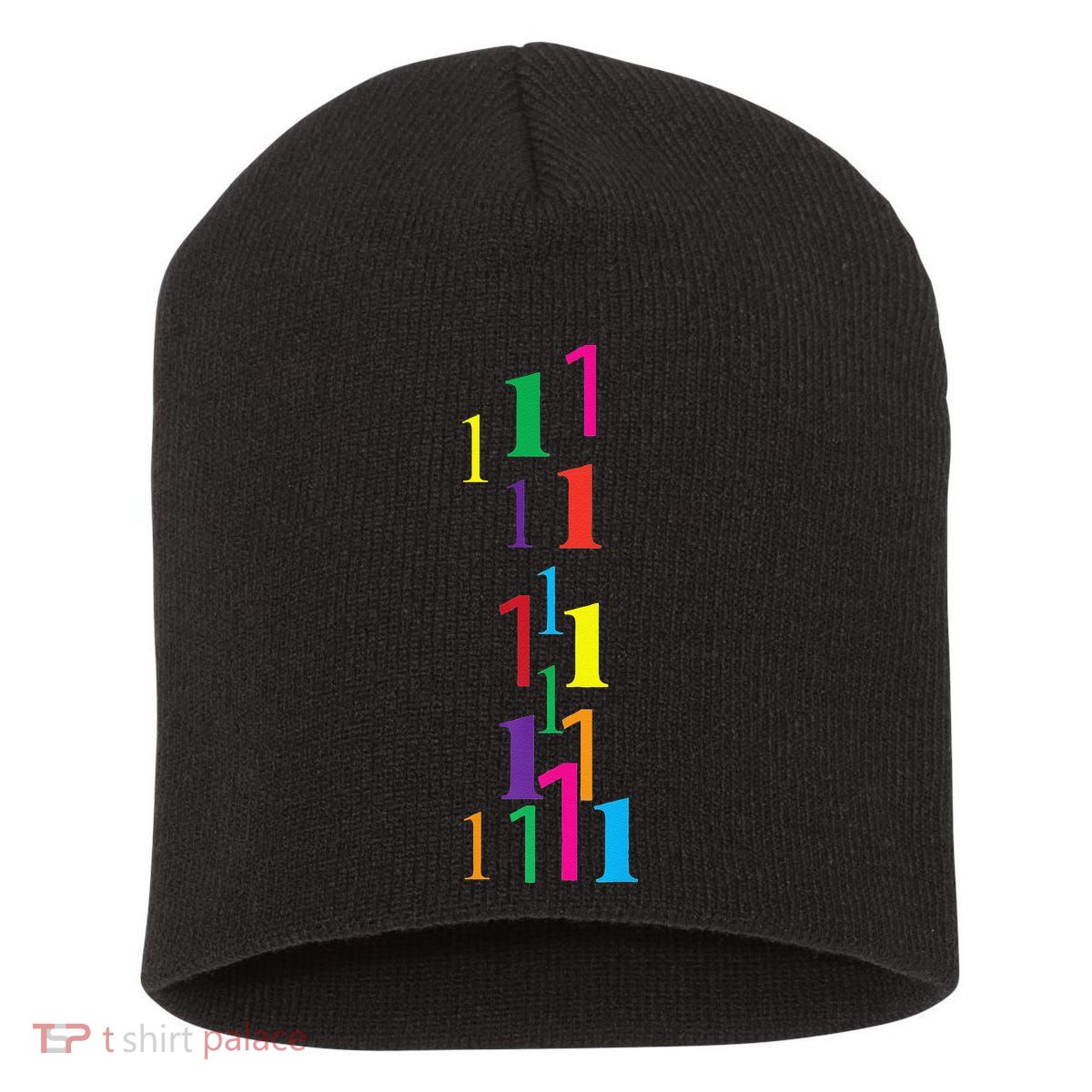 1 Year Old Birthday 1st BDay Number 1 Short Acrylic Beanie