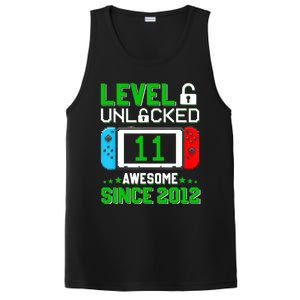 11 Year Old Boy Level 11 Unlocked Awesome 2012 11th Birthday PosiCharge Competitor Tank