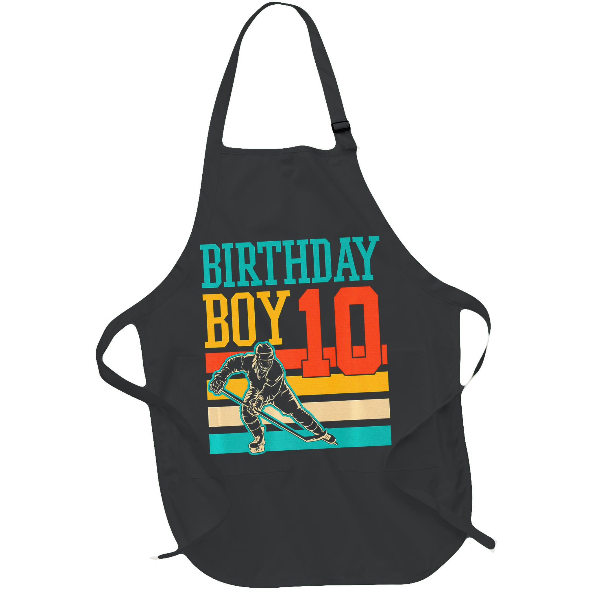 10 Year Old Ice Hockey Themed Birthday Party 10th  Gift Apron
