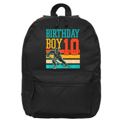 10 Year Old Ice Hockey Themed Birthday Party 10th  Gift 16 in Basic Backpack
