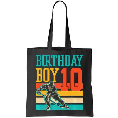 10 Year Old Ice Hockey Themed Birthday Party 10th  Gift Bag