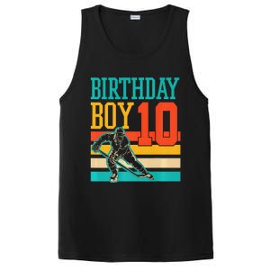 10 Year Old Ice Hockey Themed Birthday Party 10th  Gift PosiCharge Competitor Tank