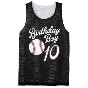 10 Years Old Baseball Themed 10th Birthday Party Sports Mesh Reversible Basketball Jersey Tank