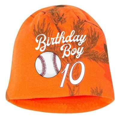 10 Years Old Baseball Themed 10th Birthday Party Sports Kati - Camo Knit Beanie