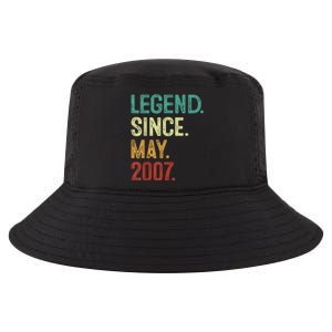 16 Years Old Legend Since May 2007 16th Birthday Cool Comfort Performance Bucket Hat