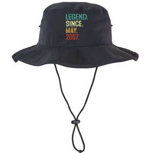 16 Years Old Legend Since May 2007 16th Birthday Legacy Cool Fit Booney Bucket Hat