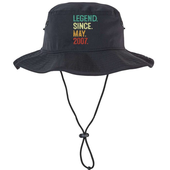 16 Years Old Legend Since May 2007 16th Birthday Legacy Cool Fit Booney Bucket Hat