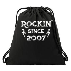 16 Year Old: Classic Rock 2007 16th Birthday Drawstring Bag