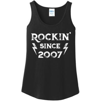 16 Year Old: Classic Rock 2007 16th Birthday Ladies Essential Tank