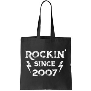 16 Year Old: Classic Rock 2007 16th Birthday Tote Bag