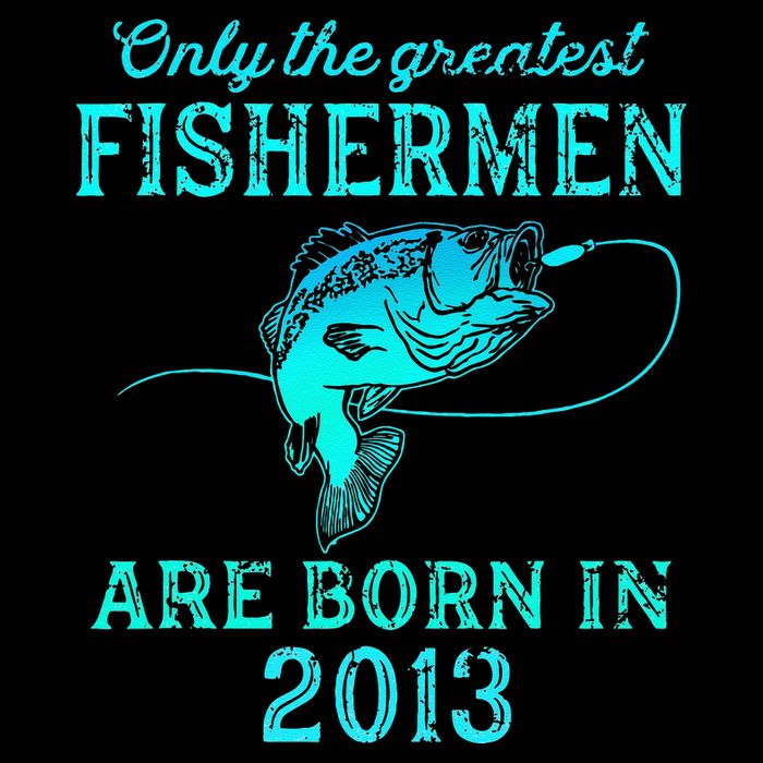 10 Years Old Fisherman Born In 2013 10th Birthday Sustainable Bucket Hat