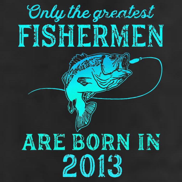 10 Years Old Fisherman Born In 2013 10th Birthday 11oz C Handle Ceramic Mug