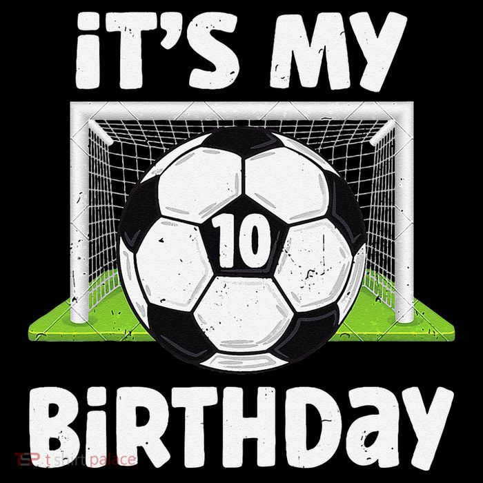 10 Years Old Soccer 10th Birthday Player Bday Party Impact Tech Backpack