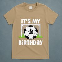 10 Years Old Soccer 10th Birthday Player Bday Party T-Shirt