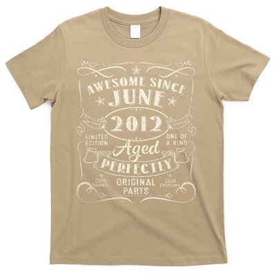 11 Year Old Awesome Since June 2012 11th Birthday T-Shirt