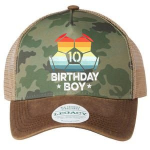 10 Year Old Soccer Player Gifts 10th Birthday Legacy Tie Dye Trucker Hat